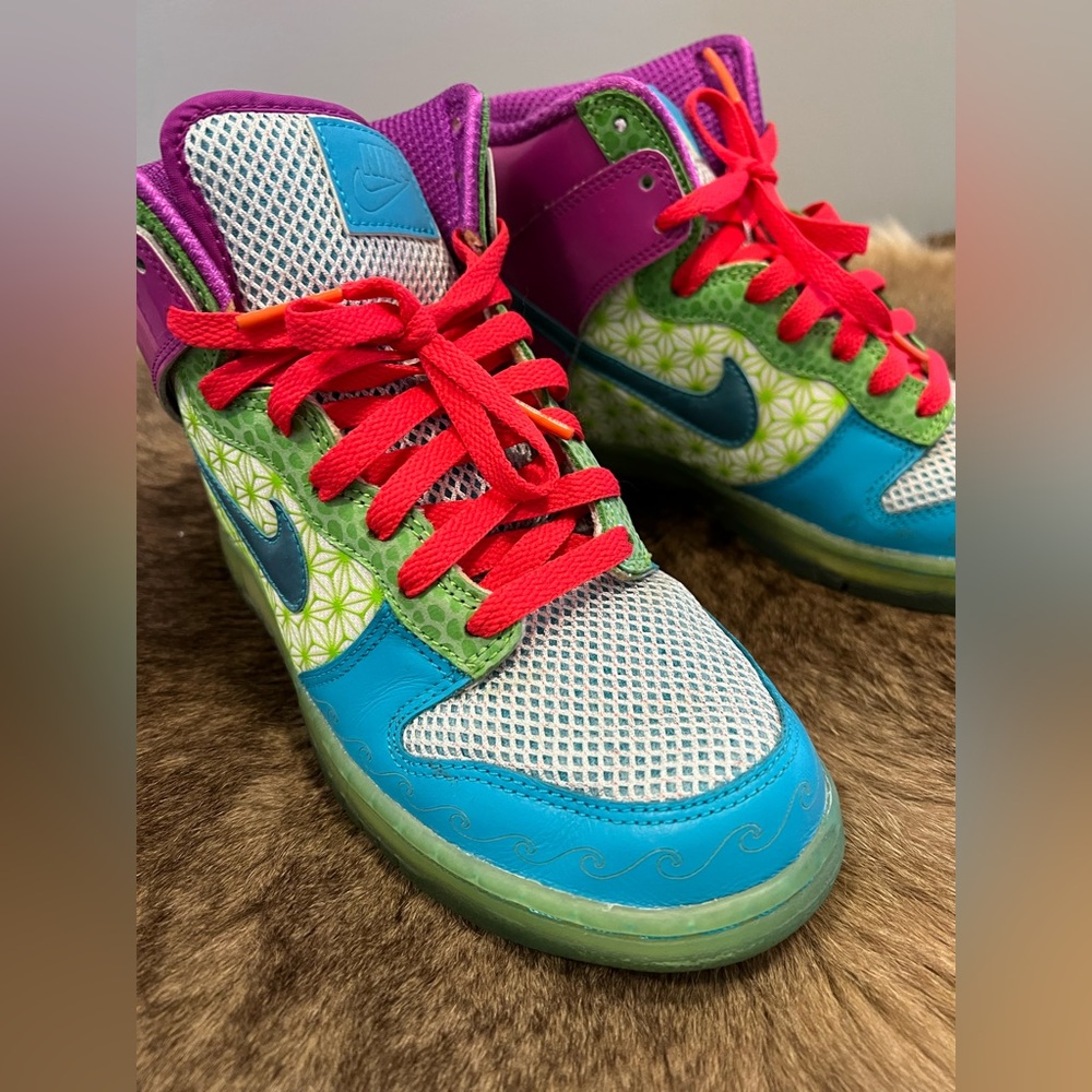 Nike Dunk High Skinny DB Doernbecher 2011 Warang Rare Limited Edition - Picture 5 of 15